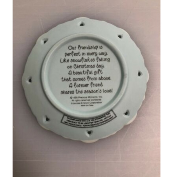 Plate He Covers The Earth With Beauty 1995 - Picture 3 of 3